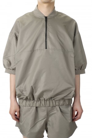 HALF ZIP PULLOVER / DESERT TAUPE(202BT212001F)