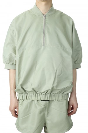 HALF ZIP PULLOVER / SEAFOAM(202BT212002F)