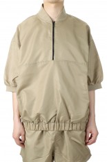 HALF ZIP PULLOVER / OAK(202BT212003F)