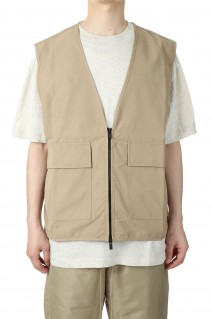 WORK VEST / OAK(202BT212023F)
