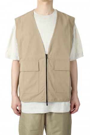 WORK VEST / OAK(202BT212023F)