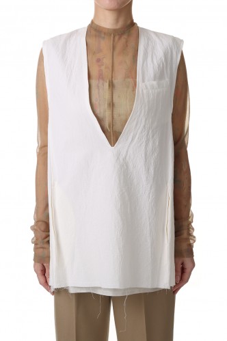 MARBLE PRINT SHEER JERSEY CREW NECK TOP tiendacoquito.com