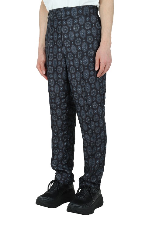 70's Pattern Slacks Pants -BLACK (LEP208) | セレクトショップ