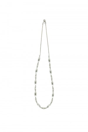 LEGENDA Metal Beads Necklace -Silver925 (LEA477)