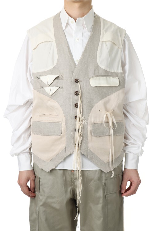 Midorikawa LINEN REVERSIBLE VEST