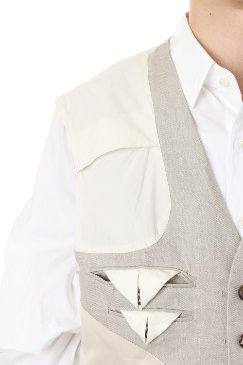 Midorikawa LINEN REVERSIBLE VEST