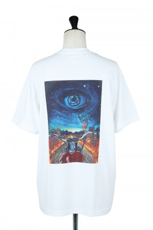 Challenger SPACE EYE TEE / WHITE (CLG-TS-021-057)