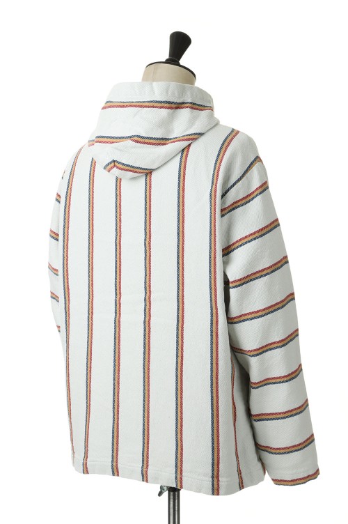 SD Stripe Comfortable Baja Hoodie ナチュラルM