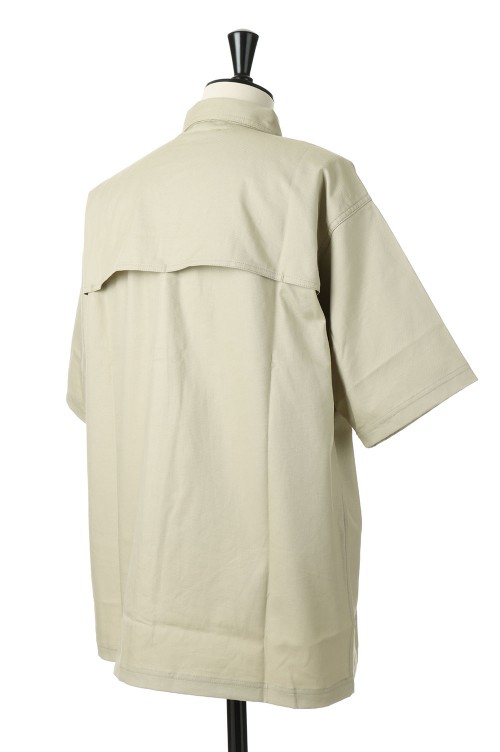 ANGLER COTTON TWILL FISHING SS SHIRT OG - KhaKee (221BRDS-SHM05