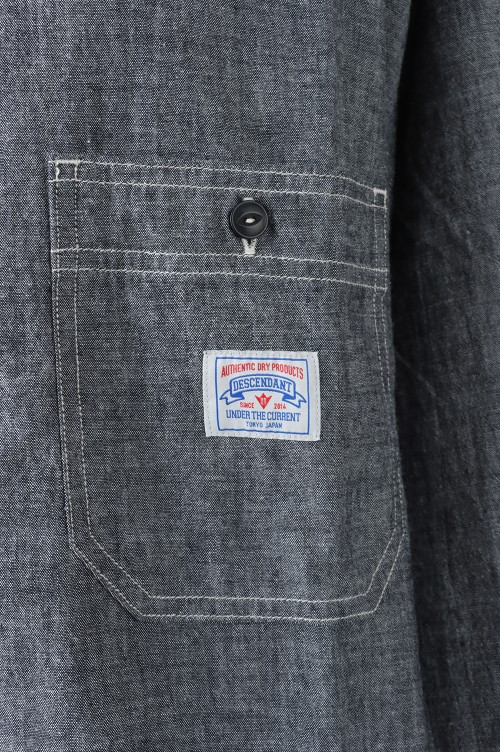 NOFOLK CHAMBRAY LS SHIRT - BLACK (221WVDS-SHM04) | セレクト