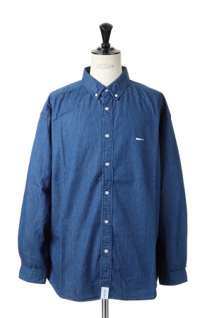 DESCENDANT ALLEN DENIM LS SHIRT（Servanne Shirt curated on LTK）