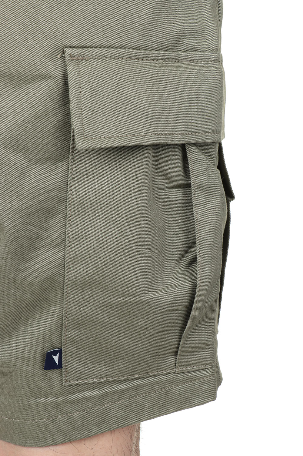 GILL COTTON CHINO SHORTS - OLIVE DRAB (221WVDS-PTM06