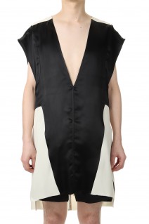KUNTROL TOP V NECK / BLACK YN(RR01B1122)