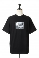 x FRAGMENT DESIGN / T-SHIRT / BLACK (SQ-22SS-ST-01)
