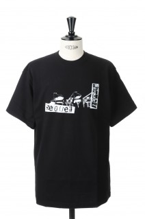 T-SHIRT / BLACK (SQ-22SS-ST-11)