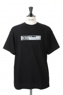T-SHIRT / BLACK (SQ-22SS-ST-13)
