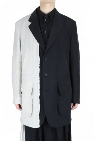 Yohji Yamamoto N-Right Flont Cloth Jacket（HG-J44-806-1S22）