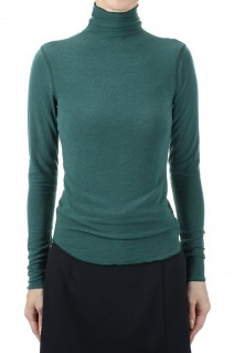 Soft Turtleneck Tops -GREEN(12220606)