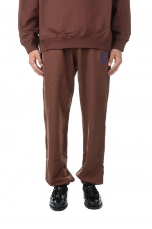 MEN LOGO JOGGERS KNIT/BROWN(PACC11P012)