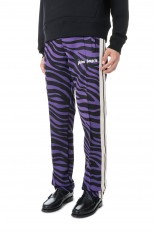 JQRD ZEBRA CLASSIC TRACK PANTS/PURPLE&amp;WHITE(PMCF22-309)