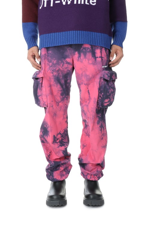 Off-White tie-dyed cargo trousers | Eraldo.com HR