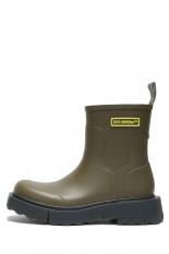 LOGO SPONGE RUBBERBOOT/ARMY GREEN/YELLOW(OMIF22-SLG0212)