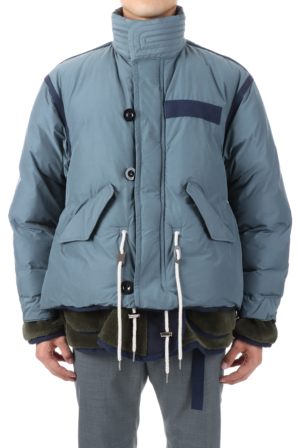 sacai THE STOREKNIT BLOUSON サイズ2 25%OFF www.deltamobile.cz