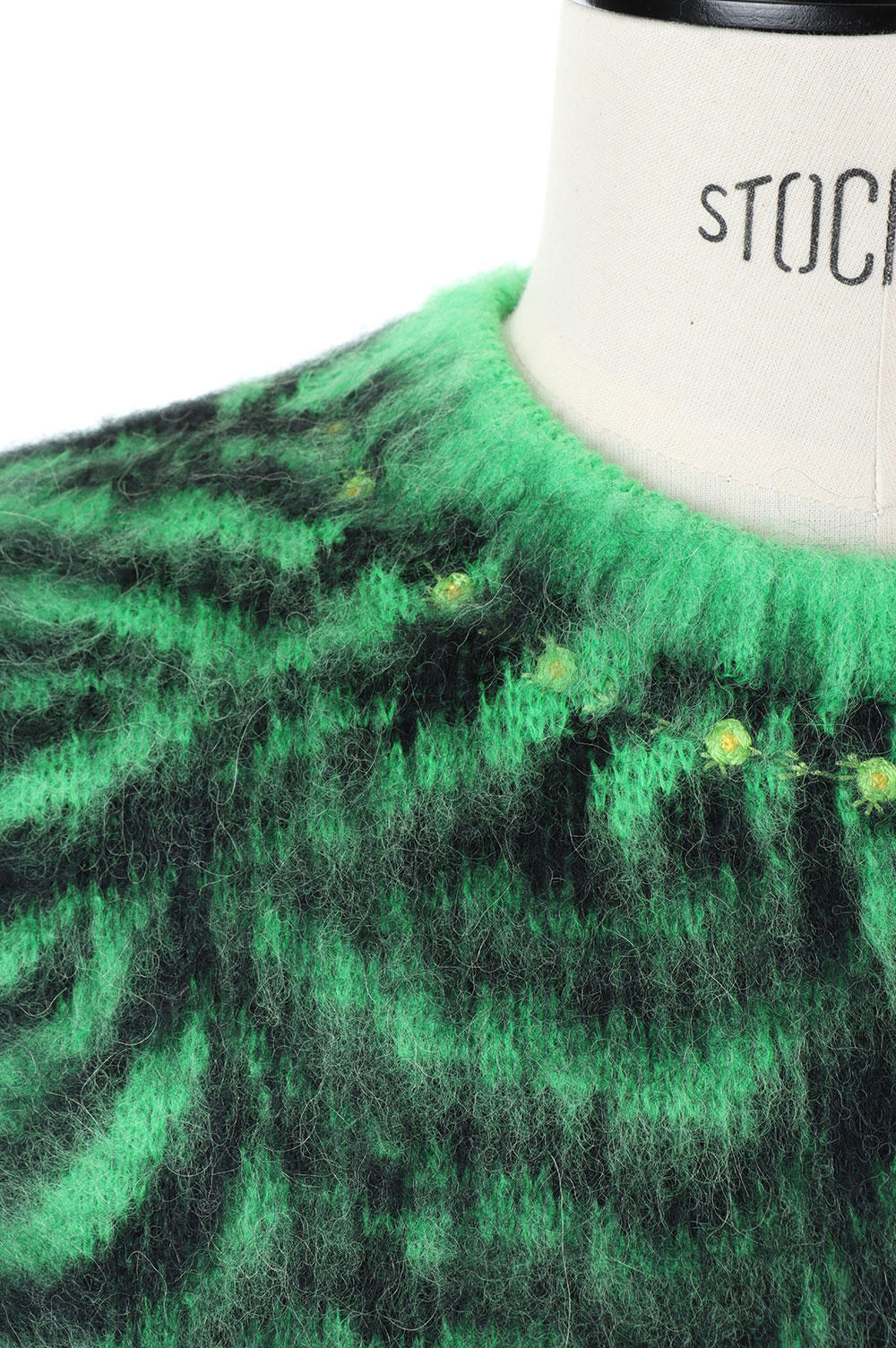 doublet ZEBRA JACQUARD BRUSHED NO SLEEVE