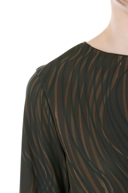 The motion feel L/S tops-BROWN(460FAL80-0170) | セレクト