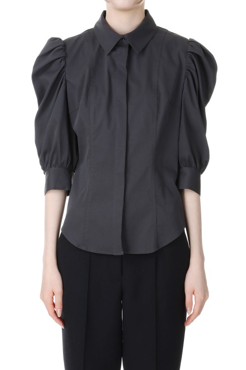 Waist shape puff sleeve SH-DARK GRAY(460FAS30-0010) | セレクト 