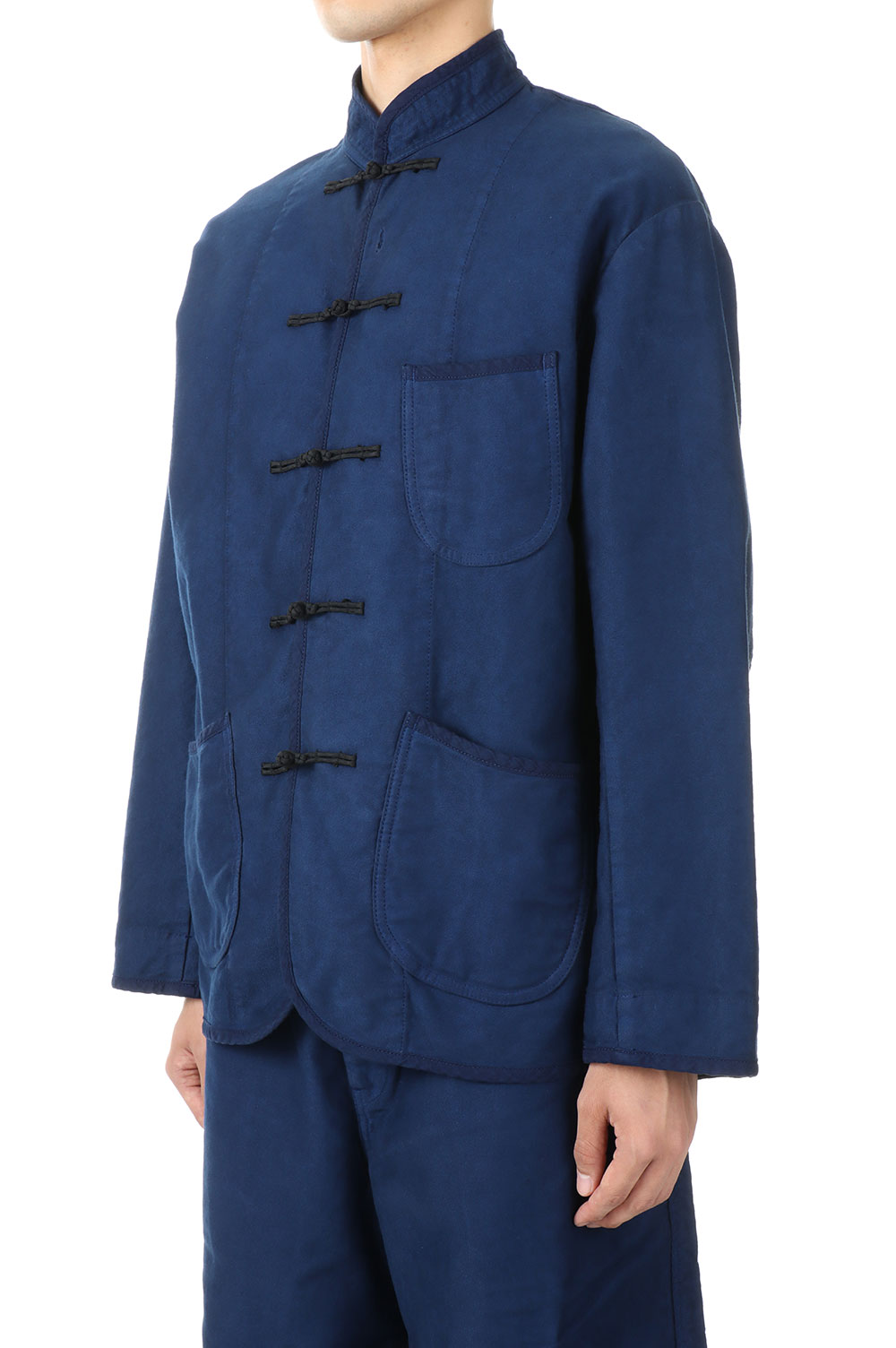 MOLESKIN CHINESE JACKET WATCH CHAIN ITEM - NAVY (PC MOLESKIN CHINESE JACKET WATCH CHAIN ITEM - NAVY (PC