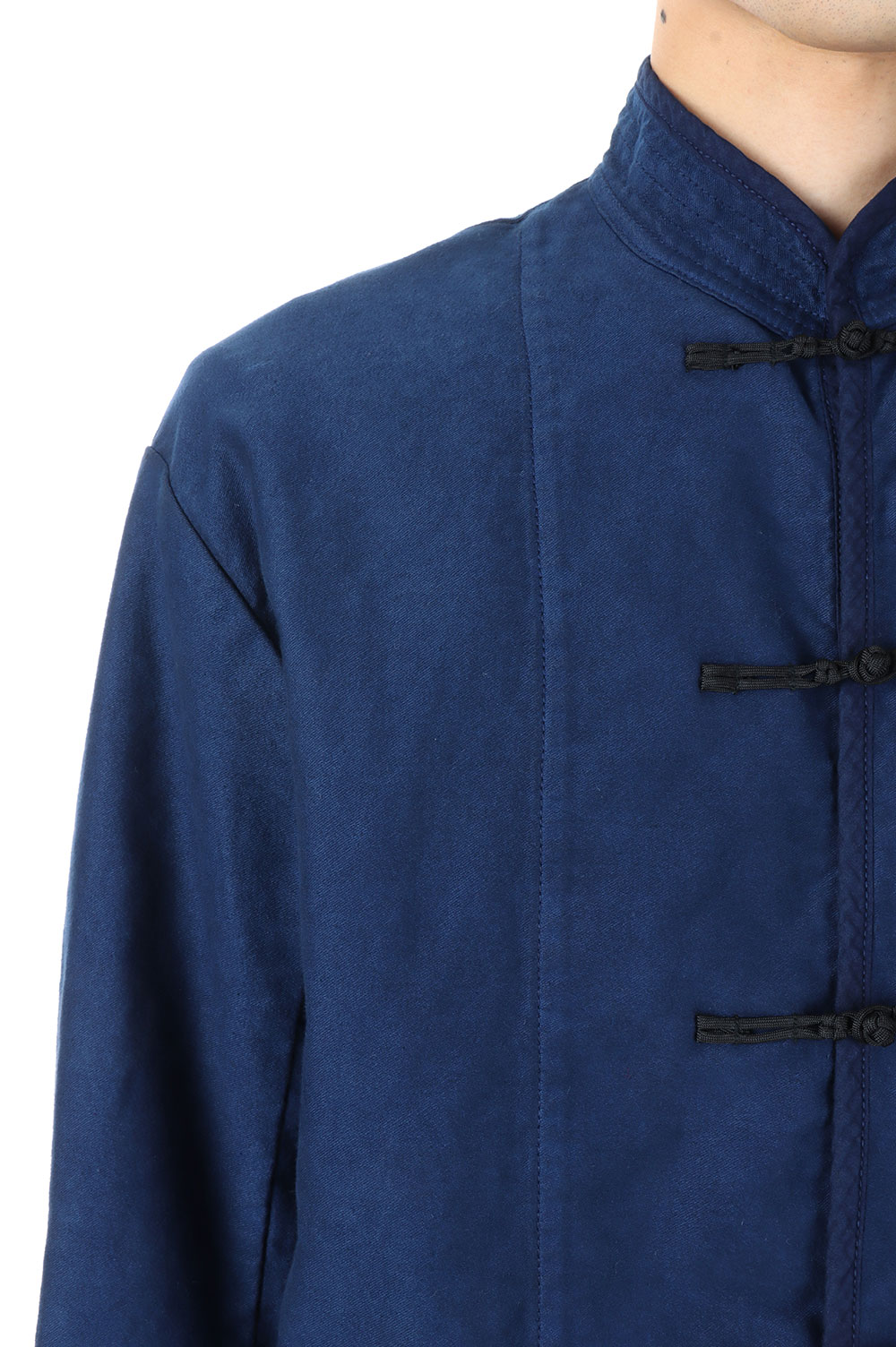 MOLESKIN CHINESE JACKET WATCH CHAIN ITEM - NAVY (PC-019-1978 MOLESKIN CHINESE JACKET WATCH CHAIN ITEM - NAVY (PC-019-1978