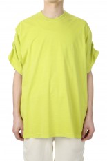 SUEDED CO JERSEY VESSEL S/S TEE / YELLOW（VJ21-315）