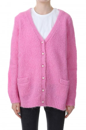 LOOSE BIG CD MOHAIR -Pink (MB224-8017)