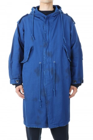 Jimmy Washed Mods Coat-Royal Blue-(22AW O-3)