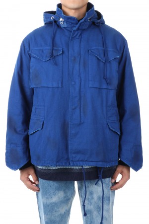 New Hollywood M65 Jacket-Royal Blue-(22AW J-8)