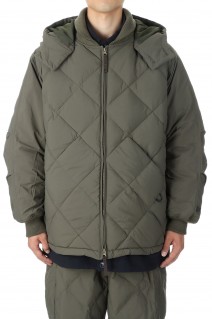 TECH 4WAY QUILT DOWN JACKET - OLIVE GREEN (BW-26022W)