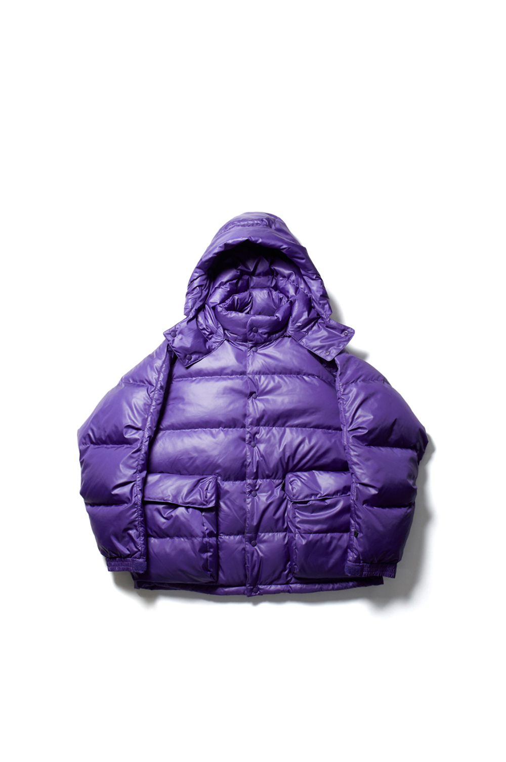TECH BACK PACKER DOWN PARKA - PURPLE (BW-21022W) | セレクト 