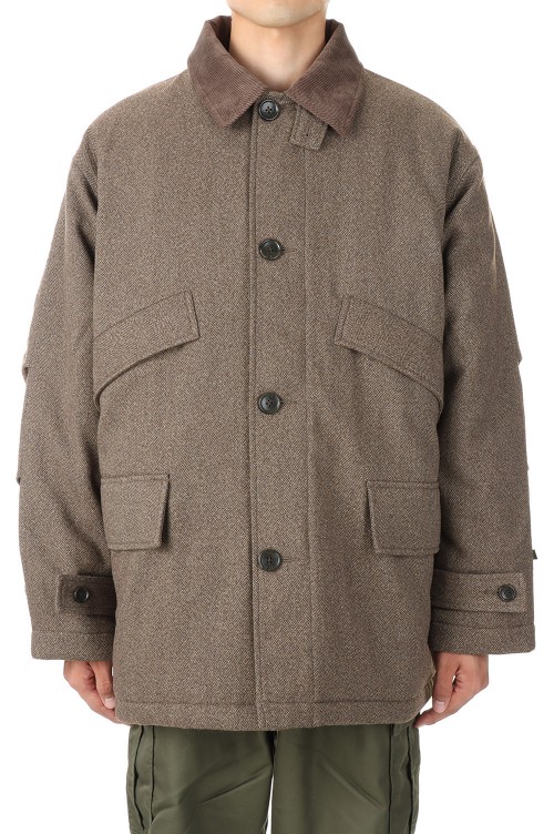 daiwapier39 tech cruiser jacket tweed-