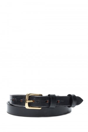 STIRRUP Leather Belt 2.0cm / BLACK