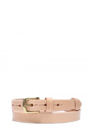 STIRRUP Leather Belt 2.0cm / TAN