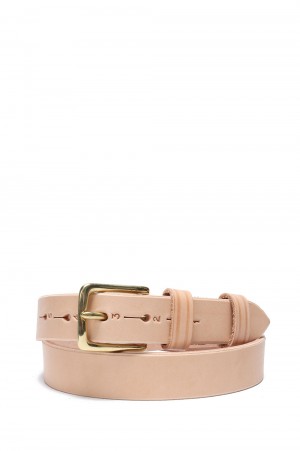 STIRRUP Leather Belt 2.8cm / TAN