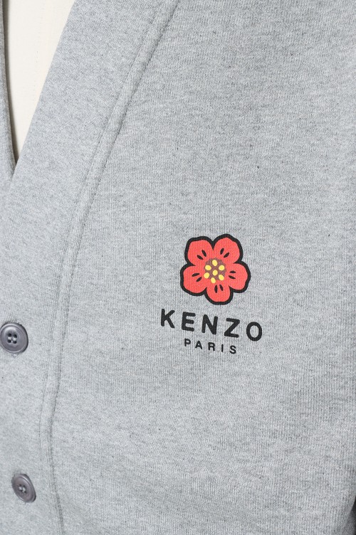 トップス KENZO BOKE FLOWER CREST CARDIGAN Kenzo Boke Flower カーディガン | ブラック | FARFETCH JP