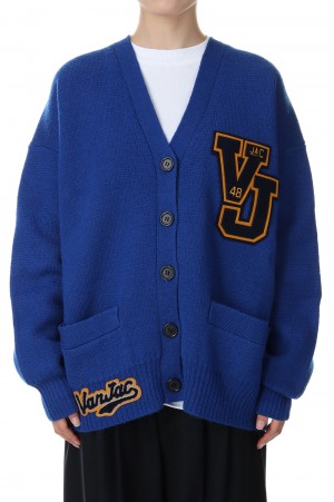 INSCRIRE/アンスクリア】VAN LETTERD カーディガン INSCRIRE INSCRIRE(アンスクリア) VAN LETTERD CARDIGAN