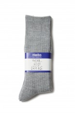 WOOL RIB SOX-GRAY(18AMSIT54)