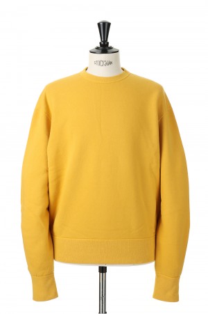 SHEEP FLEECE CREW(22AW-SW-01)-A - YELLOW-