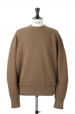 SHEEP FLEECE CREW(22AW-SW-01)-B - MOCHA-