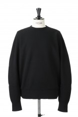 SHEEP FLEECE CREW(22AW-SW-01)-C - BLACK-