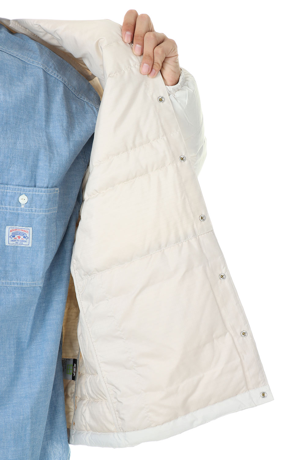 Down Cardigan - Ecru (ND2254N) | セレクトショップ Down Cardigan - Ecru (ND2254N) | セレクトショップ