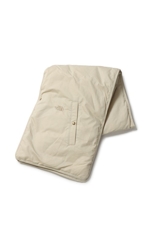 Lightweight Twill Mountain Down Cape - Light Beige (NN8256N